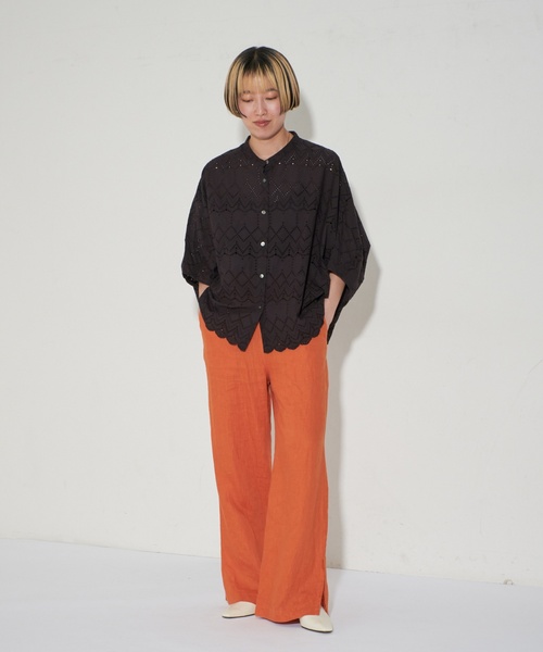 GRISE（グリーズ）の「《追加》GRISE4cmナロースクエアウェーブスリングバック（パンプス・レディース・ボルドー/アイボリー/ブラック/ブラウン・25cm/24.5cm/24cm/23.5cm/23cm/22.5cm/22cm）」の7枚目の写真