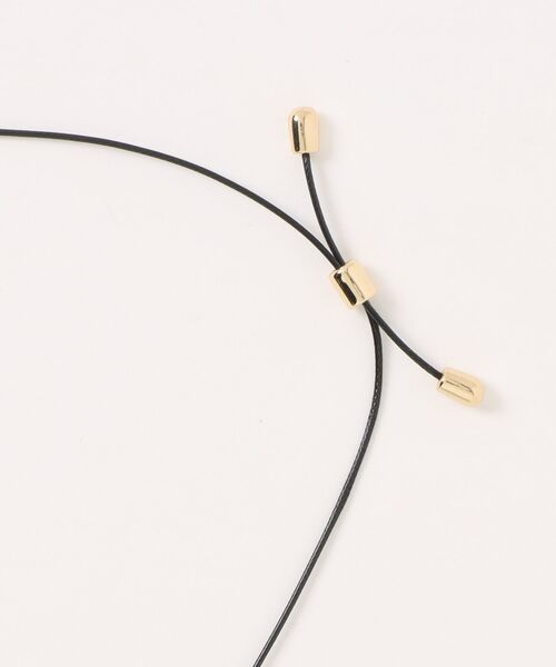 ROPE' PICNIC(ロペピクニック)の「マルチWAYサークルトップコードネックレス(ネックレス・レディース・ゴールド/シルバー・FREE)」の12枚目の写真