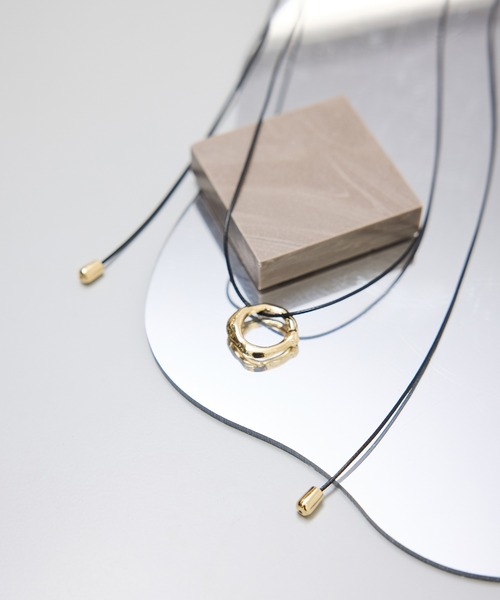 ROPE' PICNIC(ロペピクニック)の「マルチWAYサークルトップコードネックレス(ネックレス・レディース・ゴールド/シルバー・FREE)」の1枚目の写真