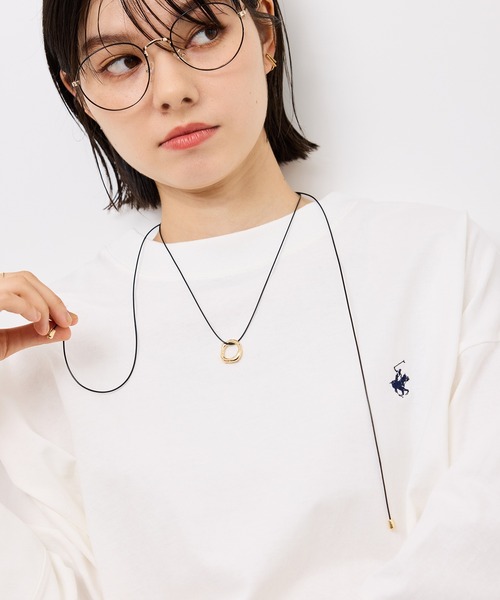 ROPE' PICNIC(ロペピクニック)の「マルチWAYサークルトップコードネックレス(ネックレス・レディース・ゴールド/シルバー・FREE)」の4枚目の写真