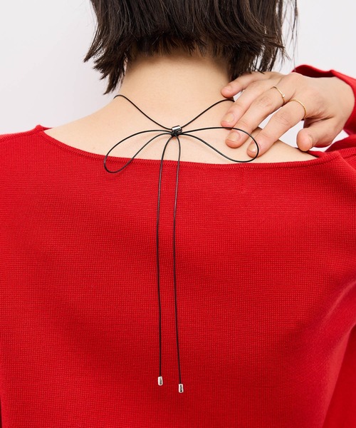 ROPE' PICNIC(ロペピクニック)の「マルチWAYサークルトップコードネックレス(ネックレス・レディース・ゴールド/シルバー・FREE)」の6枚目の写真