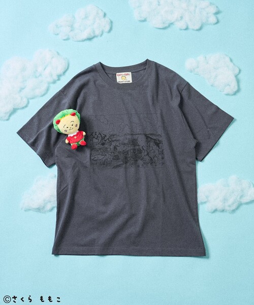 COJI-COJI あざらしヶ丘 プリントTシャツ/コジコジ（Tシャツ