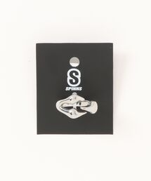 SPINNS（スピンズ）の「メタルシルバーリング/フック（リング・メンズ）」