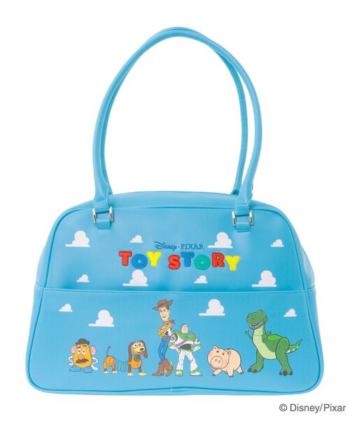 Disney(ディズニー)の「トイストーリー/カーナンバーバッグ(ボストンバッグ・レディース・ブルー・FREE)」の15枚目の写真