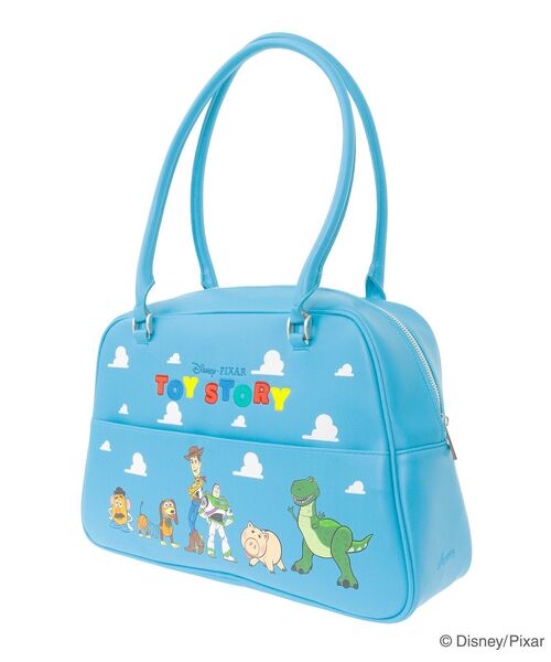 Disney(ディズニー)の「トイストーリー/カーナンバーバッグ(ボストンバッグ・レディース・ブルー・FREE)」の17枚目の写真