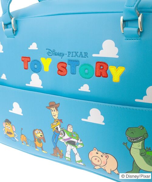 Disney(ディズニー)の「トイストーリー/カーナンバーバッグ(ボストンバッグ・レディース・ブルー・FREE)」の22枚目の写真