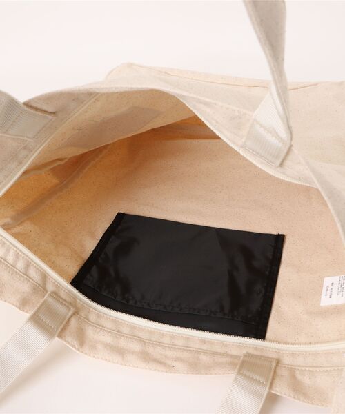 THRASHER(スラッシャー)の「【THRASHER/スラッシャー】Tote Shoulder L 2WAY ショルダーバッグ トートバッグ キャンバス 大容量(ショルダーバッグ・メンズ・オフホワイト・FREE)」の2枚目の写真