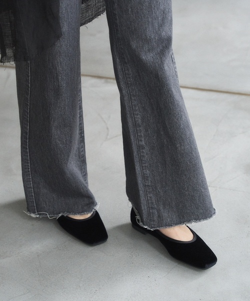 LE TALON（ルタロン）の「《追加2》スクエアソフトメリージェーン（その他シューズ・レディース・サックスブルー/ブラウン系その他/ブラック×ブラック/ベージュ・25.5cm/25cm/24.5cm/24cm/23.5cm/23cm/22.5cm/22cm/21.5/21）」の9枚目の写真