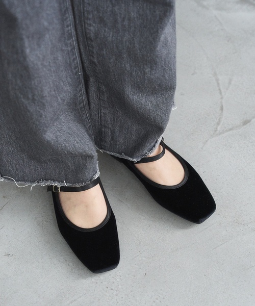 LE TALON（ルタロン）の「《追加2》スクエアソフトメリージェーン（その他シューズ・レディース・サックスブルー/ブラウン系その他/ブラック×ブラック/ベージュ・25.5cm/25cm/24.5cm/24cm/23.5cm/23cm/22.5cm/22cm/21.5/21）」の10枚目の写真