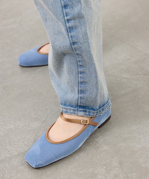 ＊新品未使用　Le Talon スクエアメリージェーン 黒　24.5 cm LE TALON シューズ 「追加」スクエアソフトメリージェーン