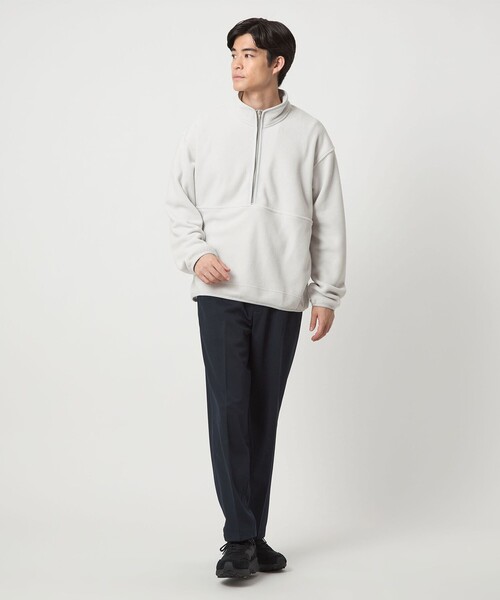 セール】＜GOAT＞フリース ハーフジップ プルオーバー（スウェット