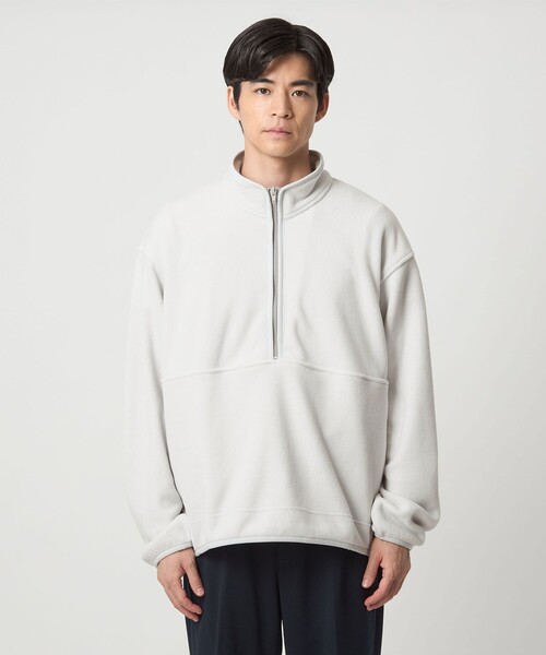 セール】＜GOAT＞フリース ハーフジップ プルオーバー（スウェット