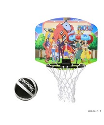 SPALDING（スポルディング）の「【SPALDING/スポルディング】マイクロミニ ONE PIECE/アニメワンピース・ミニバスケットゴール（スポーツグッズ）」