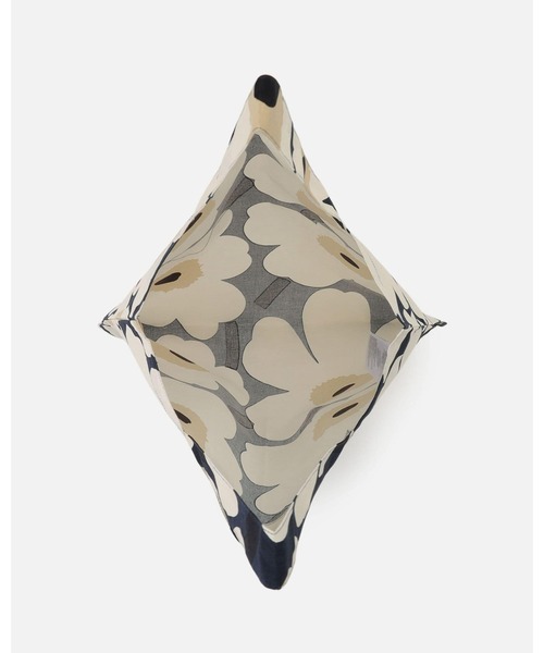 marimekko（マリメッコ）の「Pieni Unikko / tote bag  44x43 cm（トートバッグ・レディース・ホワイト×ネイビー・FREE）」の6枚目の写真