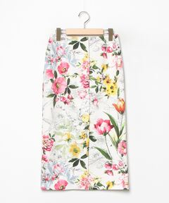 スカート SMOKE FLOWER SHEER TIGHT SKIRT SMOKE FLOWER SHEER TIGHT SKIRT（スカート）｜Ameri（アメリ