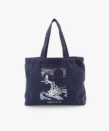 Agnes b(アニエスベー)牛革レディーストートバッグ A4 美品 agnes b. - アニエスベー／agnes b. バッグ ハンドバッグ 鞄