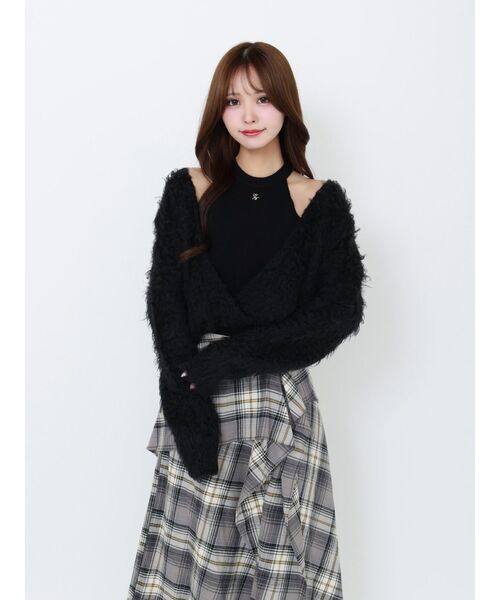 セール】カシュクールドッキングニットTOP（ニット/セーター）｜EATME