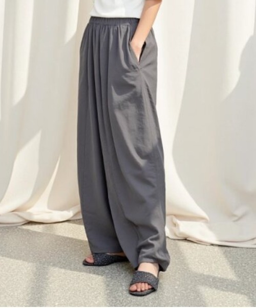 cammie(キャミー)の「ヘビーワイドパンツ(その他パンツ・レディース・グレー/ホワイト/モカ/ベージュ/ブラック・S/M)」の21枚目の写真