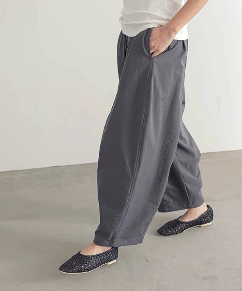 cammie(キャミー)の「ヘビーワイドパンツ(その他パンツ・レディース・グレー/ホワイト/モカ/ベージュ/ブラック・S/M)」の20枚目の写真