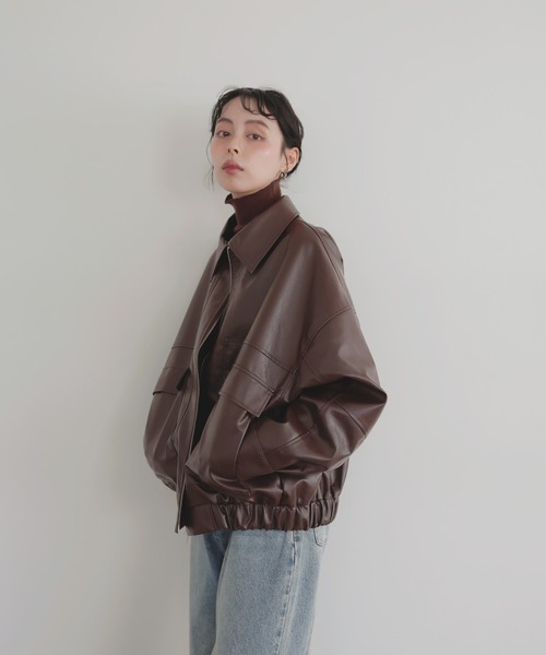 IKURAdon　RP8　合皮ロング　その１ IKURAdon様専用 RP8 合皮ロング その1