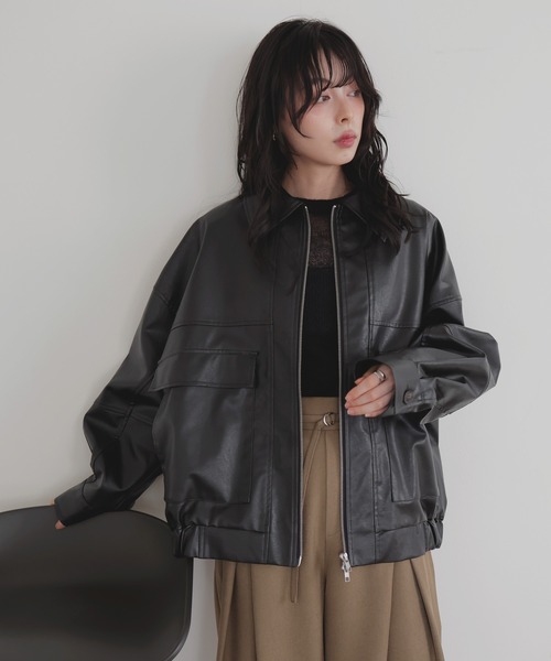 ニードルス　フェイクレザーブルゾン 楽天市場】Needles(ニードルス) サイズ:S 22AW Award Jacket