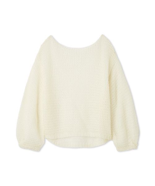 シアーモヘヤニットプルオーバー（ニット/セーター）｜FRAY I.D