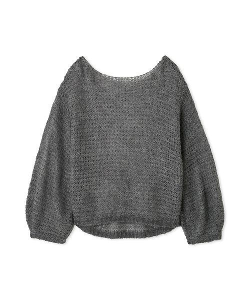 FRAY I.D（フレイアイディー）の「シアーモヘヤニットプルオーバー（ニット/セーター・レディース・ホワイト/ピンク/グレー・F）」の16枚目の写真