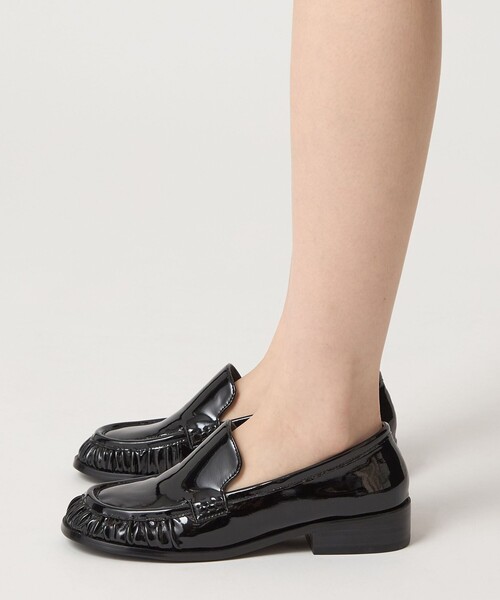 SY UNITED ARROWS ブラック ローファー 厚底 ローファー 厚底