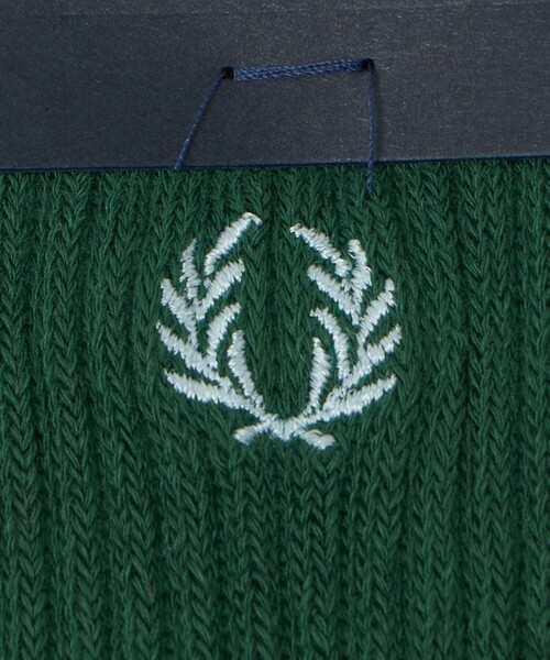 FRED PERRY（フレッドペリー）の「＜FRED PERRY＞ラインソックス / 靴下（ソックス/靴下・レディース・オフホワイト/ケリーグリーン/ネイビー・FREE）」の10枚目の写真