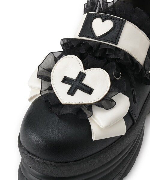 cs T&P（シーエスティーアンドピー）の「夢見るシリーズ厚底天使スニーカー（スニーカー・レディース・ピンク系/ブラック/ブルー・S/M/L/LL）」の22枚目の写真