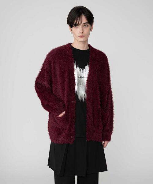 BROWNY（ブラウニー）の「BROWNY/フェザーニットカーディガン（カーディガン/ボレロ・メンズ・ブルー/グレー/ブラック/ワイン/ホワイト/イエロー・LARGE/MEDIUM/SMALL）」の17枚目の写真