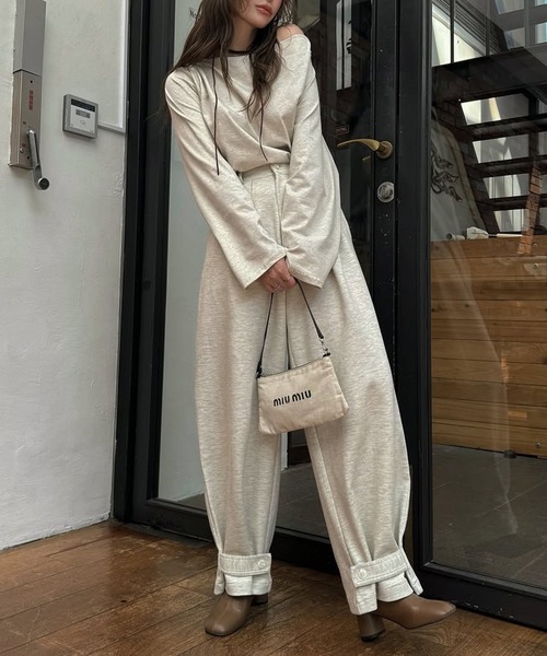 willfully ウィルフリー セットアップ キャミソール・パンツ　レース VSI0120A0001_l_a001.jpg