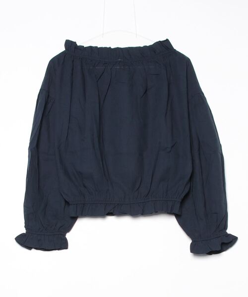 FREE STYLISTS（フリー スタイリスト）の「YUGA_YGMC Off-the-shoulder volume sleeve blouse（シャツ/ブラウス・レディース・ベビーピンク/ホワイト/ネイビー・FREE）」の17枚目の写真