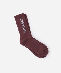 Saturdays NYC(サタデーズ ニューヨークシティ )のLogo Sock(ソックス/靴下)
