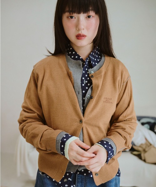2つで1つのカーディガン秋（カーディガン/ボレロ）｜common gull