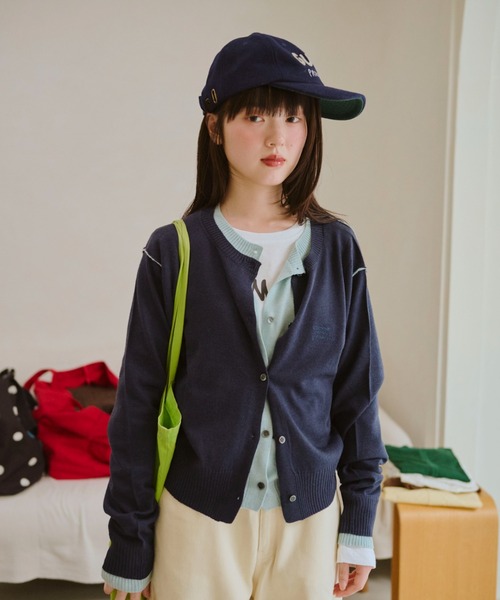 common gull products 2つでひとつのカーディガン 2つで1つのカーディガン（カーディガン/ボレロ）｜common gull