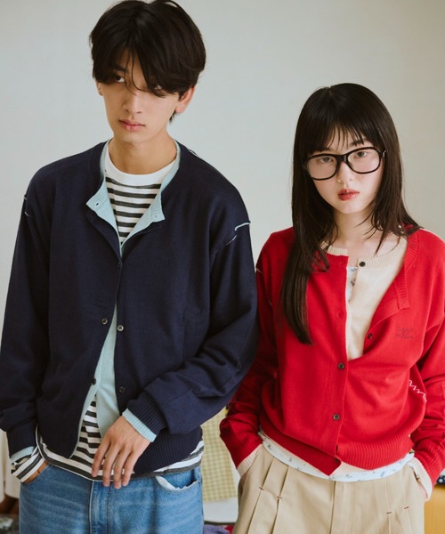 2つで1つのカーディガン秋（カーディガン/ボレロ）｜common gull