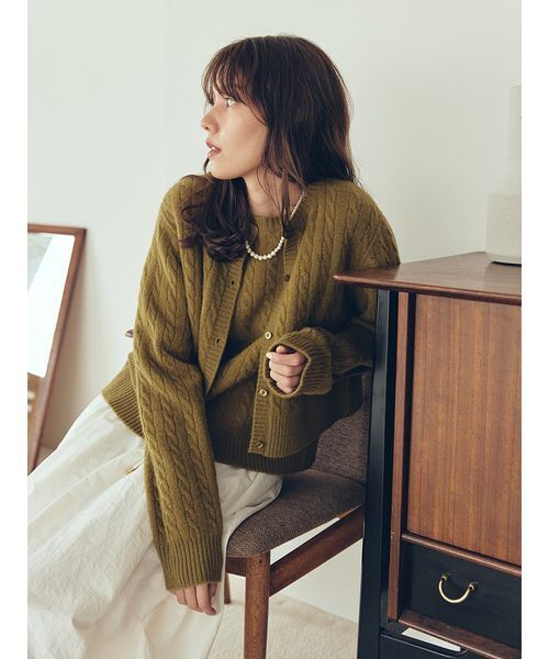 Mila Owen（ミラオーウェン）の「【セットアップ対応】カシミヤタッチ