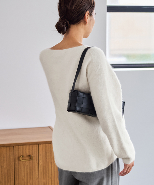 ≪追加≫FOX/CASHMERE ボートネック プルオーバー（ニット/セーター