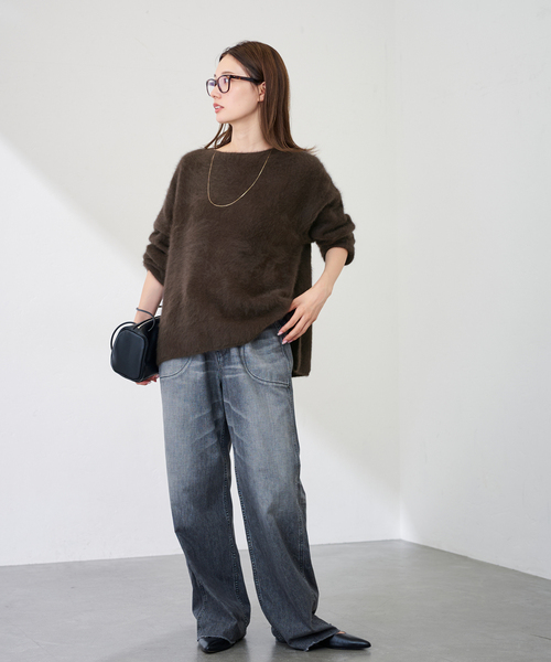 ≪追加≫FOX/CASHMERE ボートネック プルオーバー（ニット/セーター