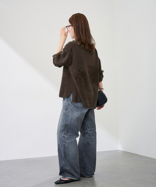 ≪追加≫FOX/CASHMERE ボートネック プルオーバー（ニット/セーター