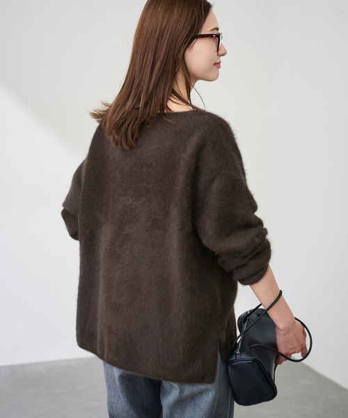 ≪追加≫FOX/CASHMERE ボートネック プルオーバー（ニット/セーター