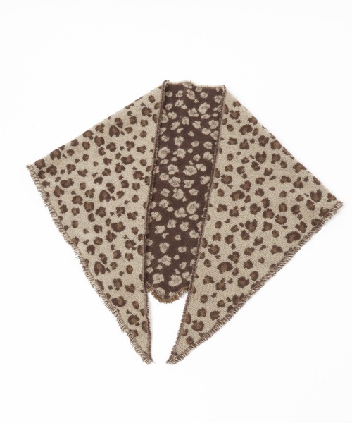 LOWRYS FARM(ローリーズファーム)の「キモウサンカクスカーフ 580780(ストール/ショール・レディース・ベージュ/ブラウン/グレー/レオパード・FREE)」の21枚目の写真