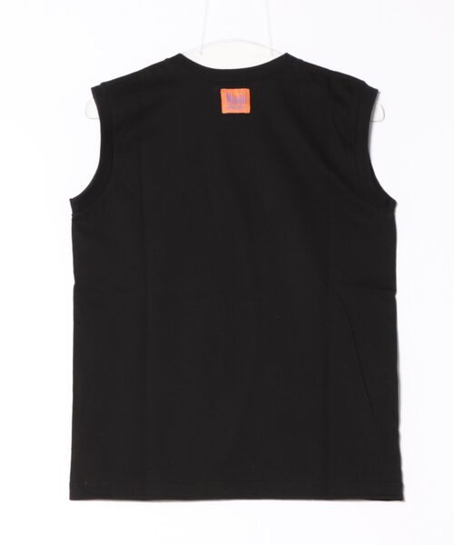 Minali（ミナリ）の「【Minali】Minali sleevelss T-shirt（Tシャツ/カットソー・レディース・ホワイト/ブラック・FREE）」の3枚目の写真