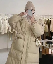 aimoha（アイモハ）の「ふわふわフォックスファーフードロングダウン (AW)（ダウンジャケット/コート）」