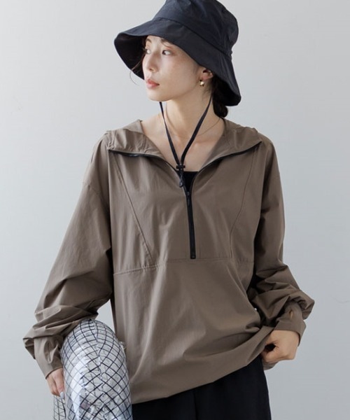 Moredde UVカット＆撥水加工のアノラックラッシュガード