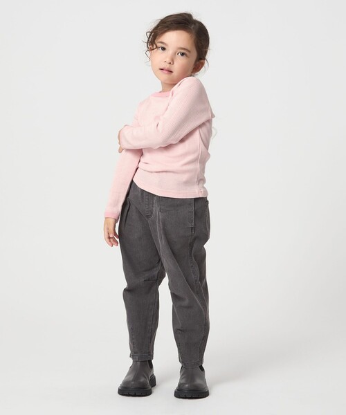 green label relaxing（グリーンレーベルリラクシング）の「【別注】＜Robert P. Miller＞ロングスリーブ / キッズ  100cm-130cm（Tシャツ/カットソー・キッズ・ライトピンク/ダークオレンジ/オレンジ・130cm/100cm/120cm/110cm）」の5枚目の写真