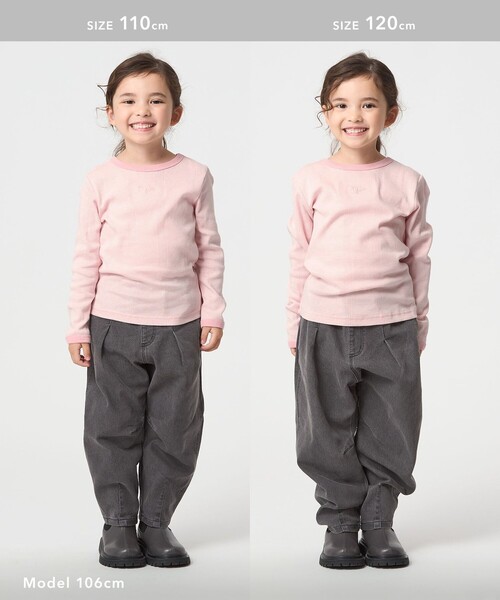 green label relaxing（グリーンレーベルリラクシング）の「【別注】＜Robert P. Miller＞ロングスリーブ / キッズ  100cm-130cm（Tシャツ/カットソー・キッズ・ライトピンク/ダークオレンジ/オレンジ・130cm/100cm/120cm/110cm）」の6枚目の写真