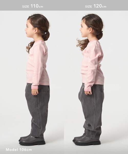 green label relaxing（グリーンレーベルリラクシング）の「【別注】＜Robert P. Miller＞ロングスリーブ / キッズ  100cm-130cm（Tシャツ/カットソー・キッズ・ライトピンク/ダークオレンジ/オレンジ・130cm/100cm/120cm/110cm）」の7枚目の写真