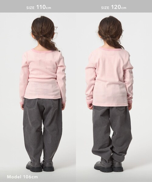 green label relaxing（グリーンレーベルリラクシング）の「【別注】＜Robert P. Miller＞ロングスリーブ / キッズ  100cm-130cm（Tシャツ/カットソー・キッズ・ライトピンク/ダークオレンジ/オレンジ・130cm/100cm/120cm/110cm）」の8枚目の写真